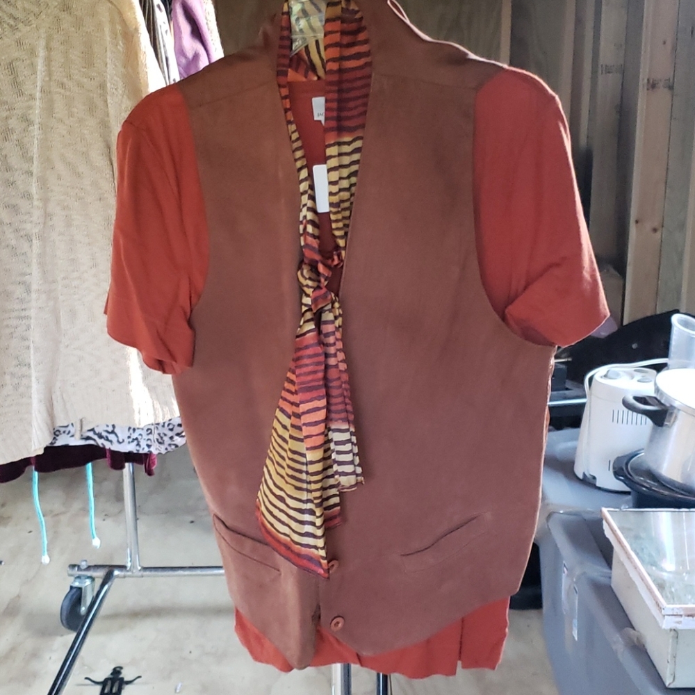 Top and Vest